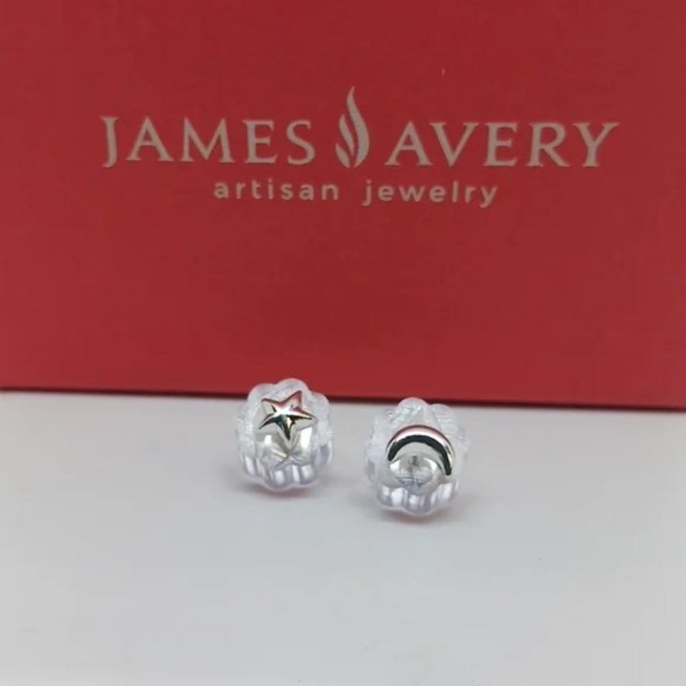 Starry Night Sterling Silver Mismatched Earrings
